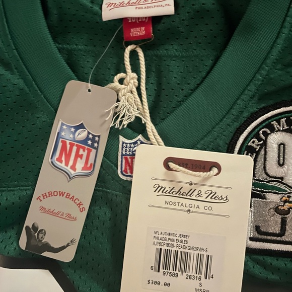 Mitchell & Ness Green Philadelphia Reggie White NFL Jersey - Picture 2 of 7